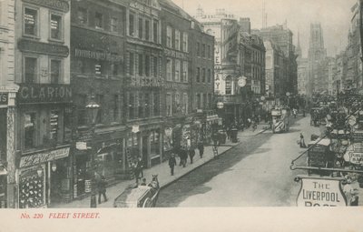 Fleet Street, London by English Photographer